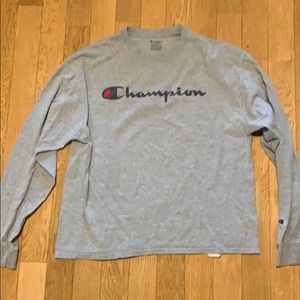 Champion long sleeve tee shirt